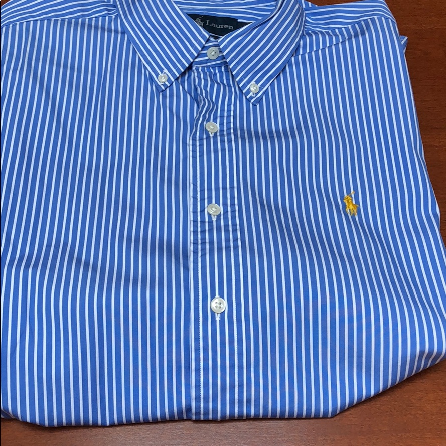 Ralph Lauren Classic Fit Stripe Button Down